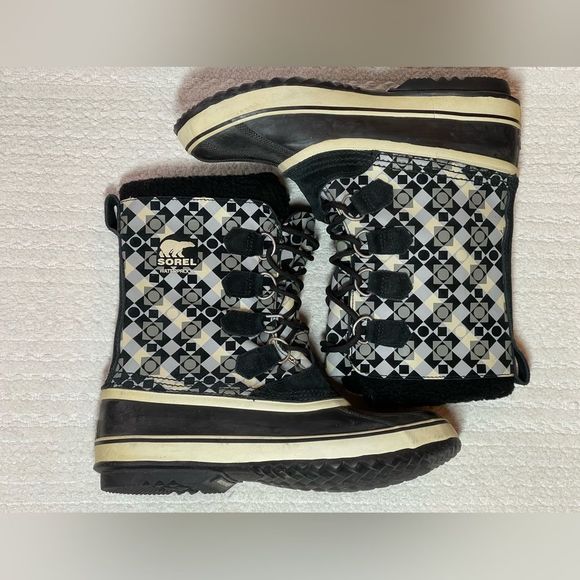 Sorel PAC Graphic Insulated Waterproof Rubber Winter Boot Size US 11 main image 11